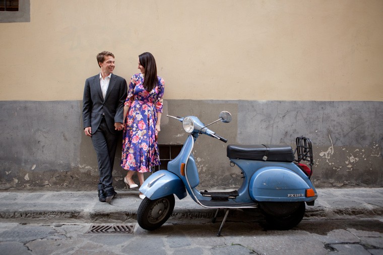 Florence, Italy Engagement Session - Casey and Alex - Liz and ...